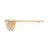 Brass Hair Bobby Pin Findings KK-S356-648-NF-2