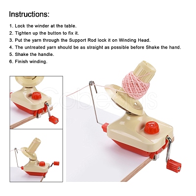 Plastic Yarn Ball Winder TOOL-R039-01-1