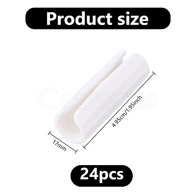 24Pcs ABS Plastic Mattress Sheet Fixing Clip FIND-DC0008-68-1