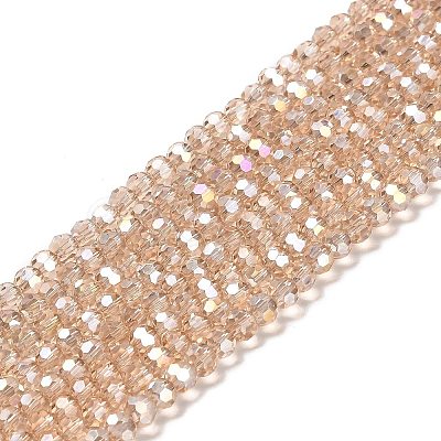 Transparent Glass Beads EGLA-A035-T4mm-B22-1