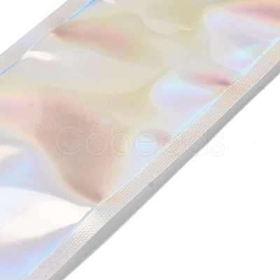 Glitter Holographic Plastic Packaging Yin-yang Resealable Bags OPP-F002-02-1