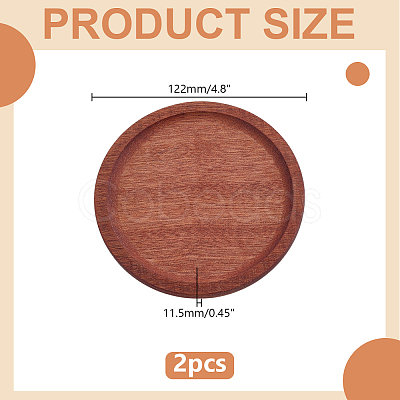 Wood Serving Trays for Utensils ODIS-WH0043-312D-1