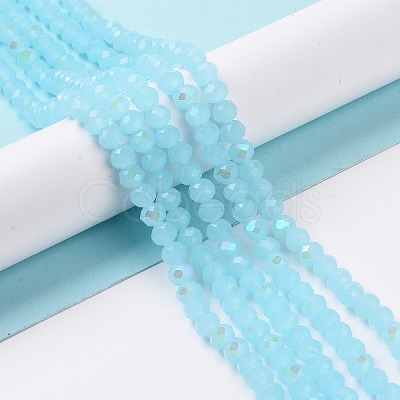Electroplate Glass Beads Strands LS-EGLA-A044-J4mm-L04-1
