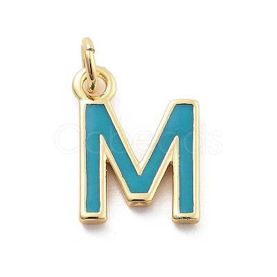 Rack Plating Brass Pendants KK-C065-03M-G-1