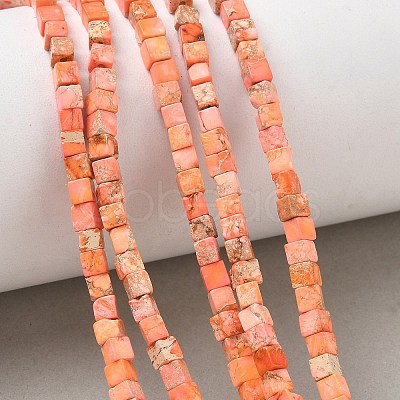Natural Imperial Jasper Beads Strands GG-CBA6BAC-G04-03-1