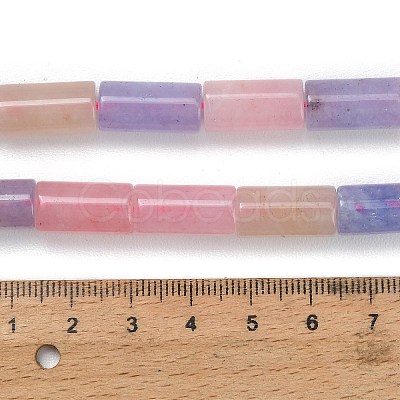 Dyed Natural Malaysia Jade Beads Strands G-C285-B01-01-1