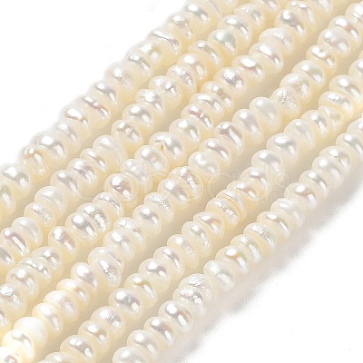Natural Cultured Freshwater Pearl Beads Strands PEAR-J007-32-1
