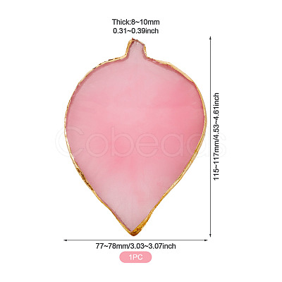 1Pc Resin Imitation Agate Color Palette MRMJ-TA0001-47B-1