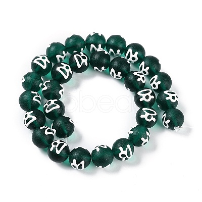 Handmade Lampwork Beads GLAA-B021-07B-12-1