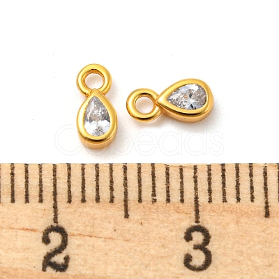 Real 18K Gold Plated 925 Sterling Silver Charms STER-K176-03D-G-1