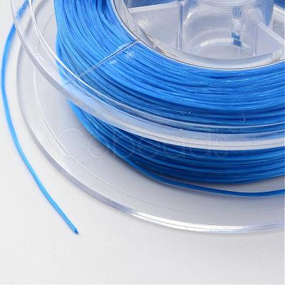 Japanese Eco-Friendly Dyed Flat Elastic Crystal String EW-F005-0.6mm-05-1
