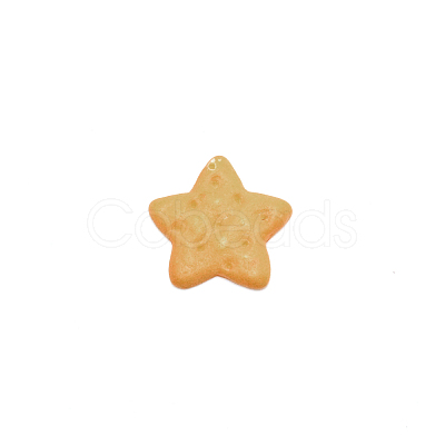 Opaque Resin Pendants CRES-CJC0007-14-1