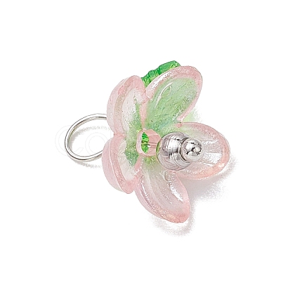 Plastic & Acrylic Pendants PALLOY-JF03053-02-1