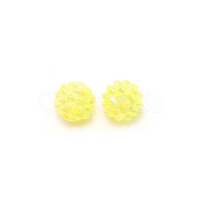Opaque Acrylic Waxberry Beads LS-OACR-CJC0006-01F-1