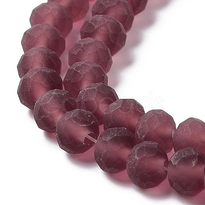 Transparent Glass Beads Strands EGLA-A044-T2mm-MD13-1