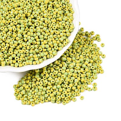 8/0 Opaque Colours Seep Glass Beads X-SEED-M007-01-1