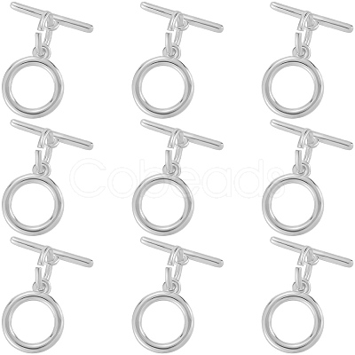 Brass Toggle Clasps KK-BBC0020-97-1