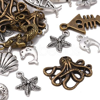 Tibetan Style Alloy Pendants TIBEP-MSMC024-01-1