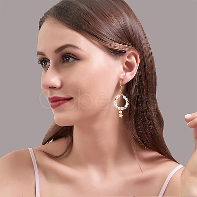 200Pcs Brass Wine Glass Charm Rings KK-SP0001-31B-G-1
