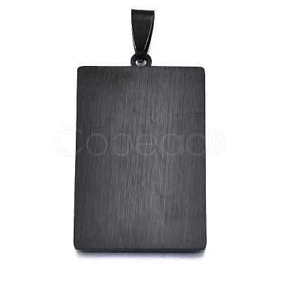 201 Stainless Steel Pendants LS-STAS-S105-LA461-10-1