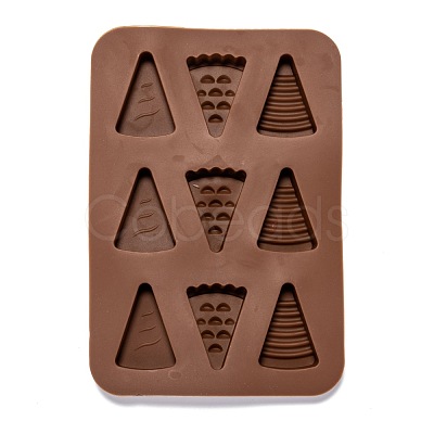Triangle Food Grade Silicone Molds DIY-I061-04-1