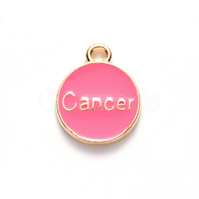 Alloy Enamel Pendants X-ENAM-S124-01A-03D-1