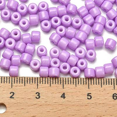 Baking Paint Pearlized Glass Seed Beads SEED-C001-04A-12-1