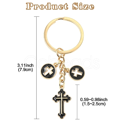 Alloy Enamel Keychain KEYC-YW00165-01-1