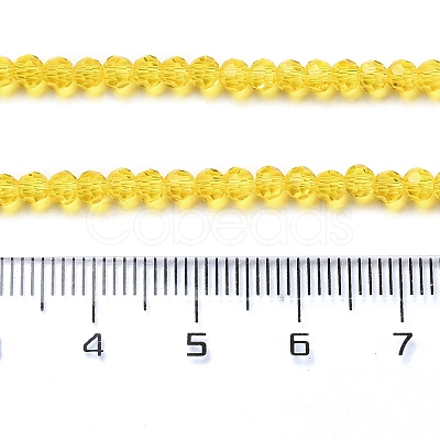 Transparent Glass Beads EGLA-A035-T3mm-D03-1