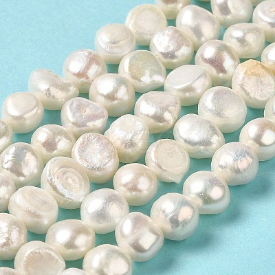 Natural Cultured Freshwater Pearl Beads Strands PEAR-E017-12-1