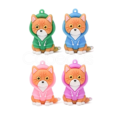 PVC Plastic Pendants PL-CBAC107-03-1