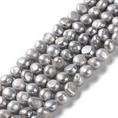Natural Cultured Freshwater Pearl Beads Strands PEAR-E018-91-1