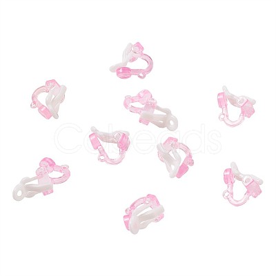 Plastic Clip-on Earring Findings LS-X-FIND-Q001-02-1