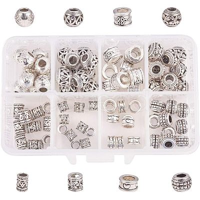 Alloy European Beads MPDL-NB0001-08AS-1