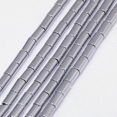 Electroplate Non-magnetic Synthetic Hematite Beads Strands G-J162-B-05-1