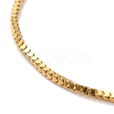 304 Stainless Steel Box Chain Necklaces NJEW-I245-02A-G-1