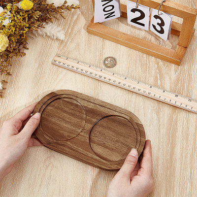 Wood Seasoning Jars Tray AJEW-WH20070-263A-1