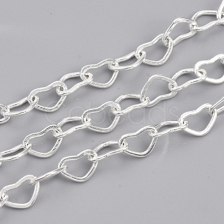 Soldered Brass Covered Iron Heart Chains CH-S125-04B-S-1