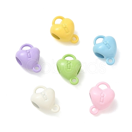 Spray Painted Alloy Connector Charms AL-CBA5B8E-06-1