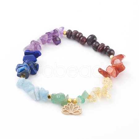 Chakra Jewelry BJEW-JB06082-1