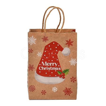Christmas Theme Rectangle Paper Bags CARB-F011-01A-1