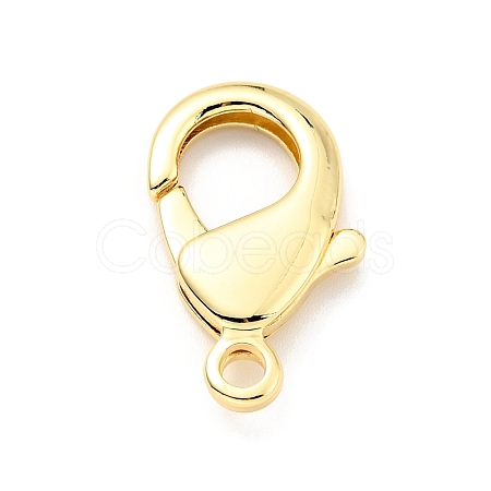 Brass Lobster Claw Clasps KK-G416-18G-1