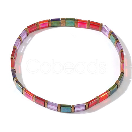 Vintage Ethnic Style Glass Seed Beads Stretch Bracelets for Women EH7956-17-1