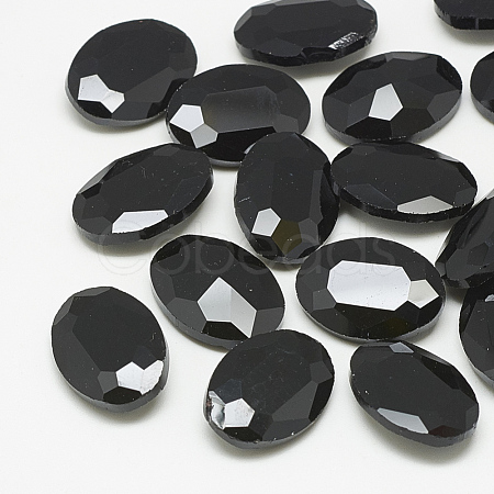 Pointed Back Glass Rhinestone Cabochons RGLA-T080-18x25mm-02-1
