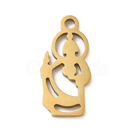 304 Stainless Steel Pendants LS-STAS-S123-02G-1