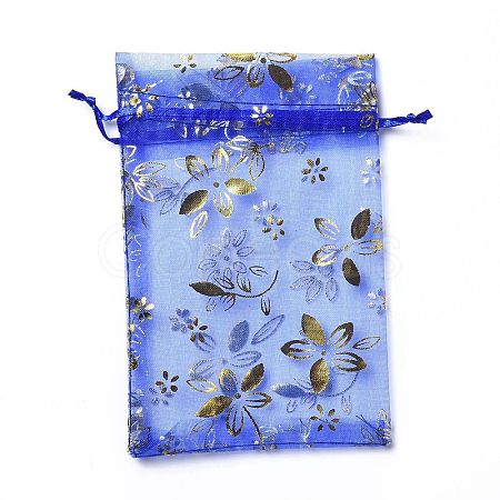 Organza Drawstring Jewelry Pouches OP-I001-A07-1