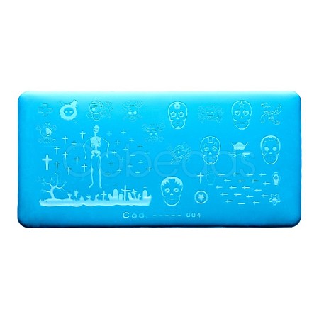 Stainless Steel Nail Art Stamping Plates MRMJ-Q068-004-1