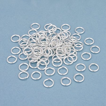 Rack Plating Brass Open Jump Rings KK-O139-18P-S-1