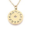 201 Stainless Steel Pendant Necklaces NJEW-T009-JN139-40-2-1