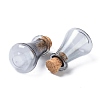 Glass Cork Bottles AJEW-O032-01H-2
